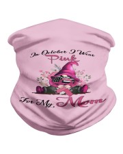 In October I Wear Pink For My Mom Gnome Breast Neck Gaiter thumbnail