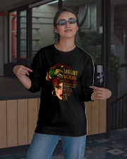 I'm A January Woman I Have 3 Sides Birthday Gift Long Sleeve Tee apparel-long-sleeve-tee-lifestyle-08