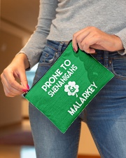 Vintage Prone To Shenanigans And Malarkey Accessory Pouch - Standard aos-accessory-pouch-8-5x6-lifestyle-front-04