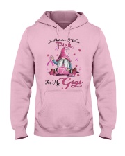 In October I Wear Pink For My Gigi Hooded Sweatshirt thumbnail
