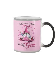 In October I Wear Pink For My Gigi Color Changing Mug thumbnail