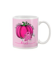 In October We Wear Pink Pumpkin Ribbon Breast Mug thumbnail