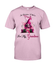 In October I Wear Pink For My Grandma Gnome Classic T-Shirt thumbnail