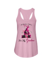 In October I Wear Pink For My Grandma Gnome Ladies Flowy Tank thumbnail