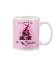 In October I Wear Pink For My Grandma Gnome Mug thumbnail