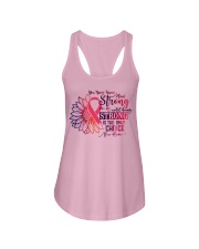 You Never Know How Strong Breast Cancer Awareness Ladies Flowy Tank thumbnail