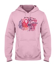 You Never Know How Strong Breast Cancer Awareness Hooded Sweatshirt thumbnail