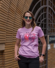 You Never Know How Strong Breast Cancer Awareness Ladies T-Shirt lifestyle-women-crewneck-front-2