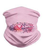 You Never Know How Strong Breast Cancer Awareness Neck Gaiter thumbnail