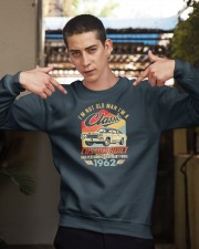 Classic Car - 58 Years Old Matching Birthday Tee Crewneck Sweatshirt apparel-crewneck-sweatshirt-lifestyle-04