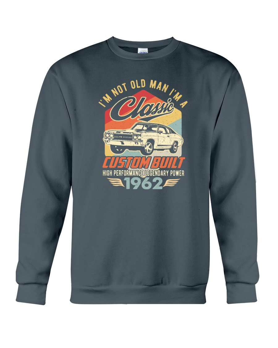 Classic Car - 58 Years Old Matching Birthday Tee Crewneck Sweatshirt