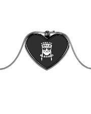 Feeling Willie Blessed St Patrick's Day Metallic Heart Necklace thumbnail