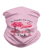 In October We Wear Pink Breast Cancer Flamingo Neck Gaiter thumbnail