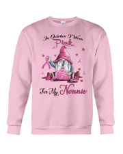 In October I Wear Pink For My Nonnie Crewneck Sweatshirt thumbnail