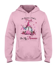 In October I Wear Pink For My Nonnie Hooded Sweatshirt thumbnail