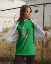 Lepricorn Leprechaun Unicorn Shamrock St Patrick' Classic T-Shirt apparel-classic-tshirt-lifestyle-07