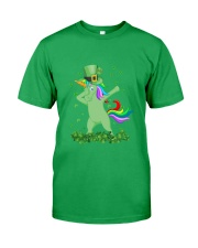 Lepricorn Leprechaun Unicorn Shamrock St Patrick' Classic T-Shirt front