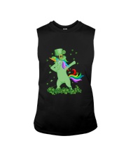 Lepricorn Leprechaun Unicorn Shamrock St Patrick' Sleeveless Tee thumbnail
