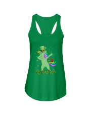 Lepricorn Leprechaun Unicorn Shamrock St Patrick' Ladies Flowy Tank thumbnail