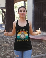 Eff You See Kay Why Oh You Vintage Sloth Yoga Ladies Flowy Tank apparel-ladies-flowy-tank-lifestyle-01