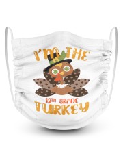 I'm The 12th Grade Turkey Thanksgiving 2 Layer Kids Face Mask - Single thumbnail