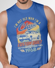 Classic Car - 52 Years Old Matching Birthday Tee Sleeveless Tee garment-tshirt-tanktop-detail-front-chest-01