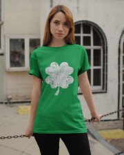 Vintage Irish Green Shamrock St Patrick's Day Classic T-Shirt apparel-classic-tshirt-lifestyle-19