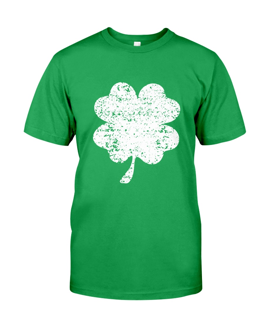 Vintage Irish Green Shamrock St Patrick's Day Classic T-Shirt