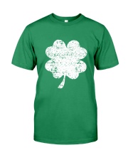 Vintage Irish Green Shamrock St Patrick's Day Premium Fit Mens Tee thumbnail