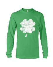 Vintage Irish Green Shamrock St Patrick's Day Long Sleeve Tee thumbnail
