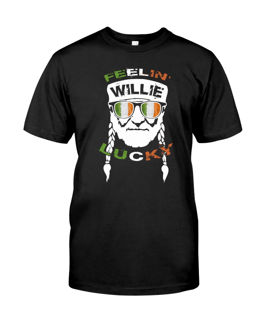Feeling Willie Lucky Irish Flag St Patrick's Day Classic T-Shirt
