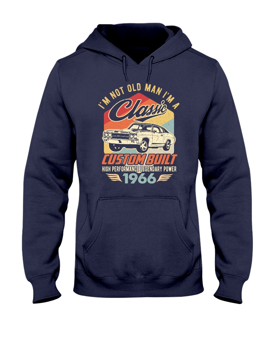 Classic Car - 54 Years Old Matching Birthday Tee Hooded Sweatshirt
