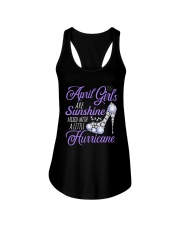 April Girls Are Sunshine Mixed With Hurricane Ladies Flowy Tank thumbnail