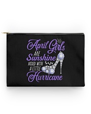 April Girls Are Sunshine Mixed With Hurricane Accessory Pouch - Standard thumbnail