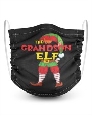 The Grandson Elf Matching Family 2 Layer Kids Face Mask - Single thumbnail