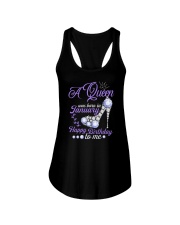 A Queen Was Born In January Happy Birthday to Me Ladies Flowy Tank thumbnail