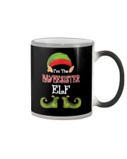 I'm The Baybesister Elf Matching Family Christmas Color Changing Mug thumbnail
