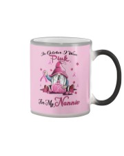 In October I Wear Pink For My Nannie Color Changing Mug thumbnail