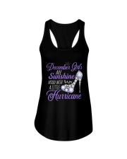 December Girls Are Sunshine Mixed With Hurricane Ladies Flowy Tank thumbnail