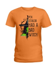 You Coulda Had A Bad Witch Funny Ladies T-Shirt front