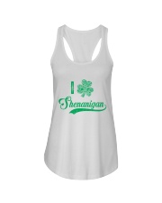 Shenanigan Irish Green Shamrock St Patrick's Day Ladies Flowy Tank thumbnail