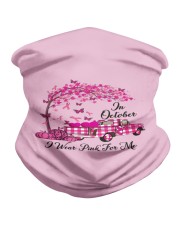 In October I Wear Pink For Me Plaid Truck Breast Neck Gaiter thumbnail