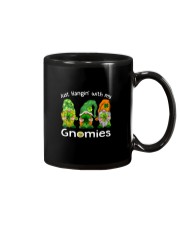 Just Hanging With My Gnomies Irish Green Shamrock Mug tile