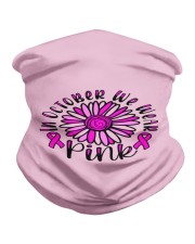In October We Wear Pink Daisy Flower Breast Cancer Neck Gaiter thumbnail