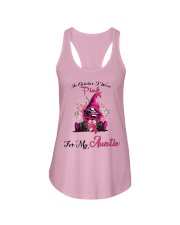 In October I Wear Pink For My Auntie Gnome Breast Ladies Flowy Tank thumbnail