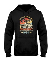Classic Car - 56 Years Old Matching Birthday Tee Hooded Sweatshirt front
