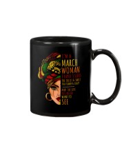 I'm A March Woman I Have 3 Sides Birthday Gift Mug thumbnail