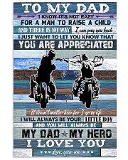To My Dad - Motorbike - Poster 16x24 Poster front