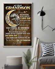 TO GRANDSON - MOON - ALWAYS REMEMBER 16x24 Poster lifestyle-poster-1