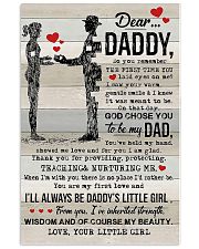 TO MY DAD - DO YOU REMEMBER THE FIRST TIME 16x24 Poster front